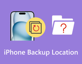 iPhone Backup Location-s
