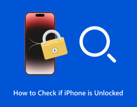 Hvordan sjekke om iPhone er ulåst S