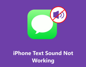 iPhone-tekstlyd fungerer ikke S