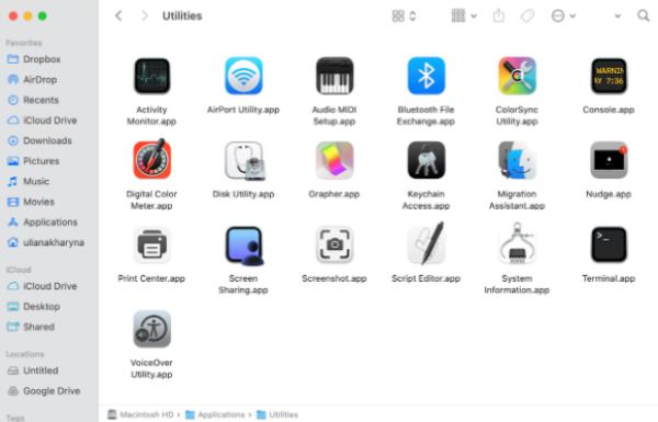 Utiliti Mac
