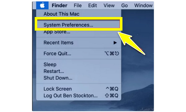 Open System Preferences