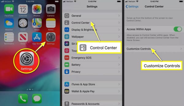 Add Screen Recorder From Settings