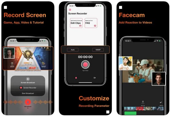 Az Recorder Screen Record on iPhone