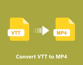 Konvertera VTT-filer till MP4