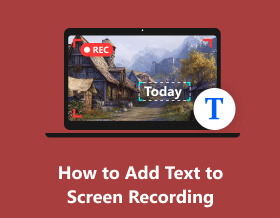 How to Add Text to Screen Recording