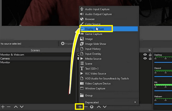 Obs Velg Display Capture