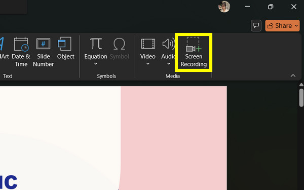 Powerpoint 屏幕录制
