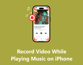 Record Video While Playing Music on iPhone