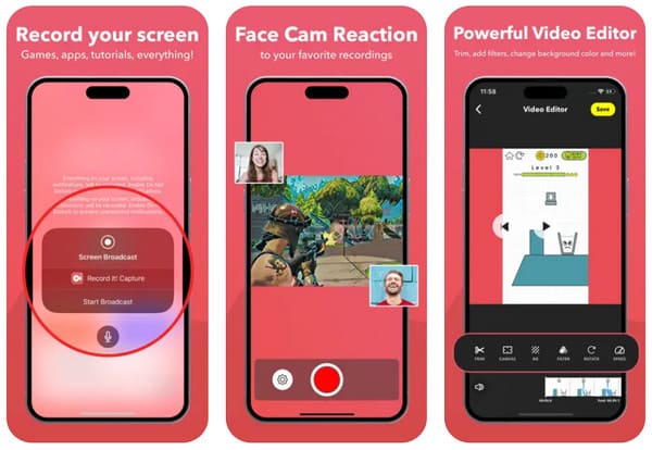 Recordit Screen Record on iPhone