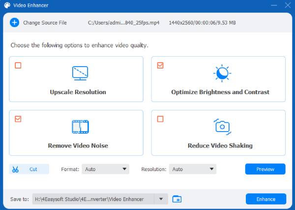 4Easysoft Video Enhancer