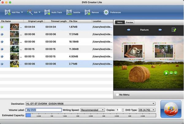 适用于 Mac 的任何 DVD 刻录机