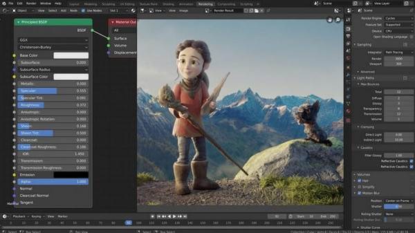 Blender 初学者最佳视频编辑软件