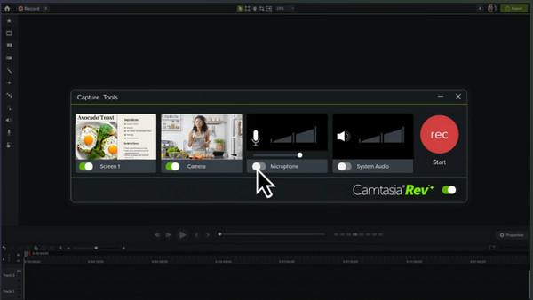 Camtasia hemmelig opptaker
