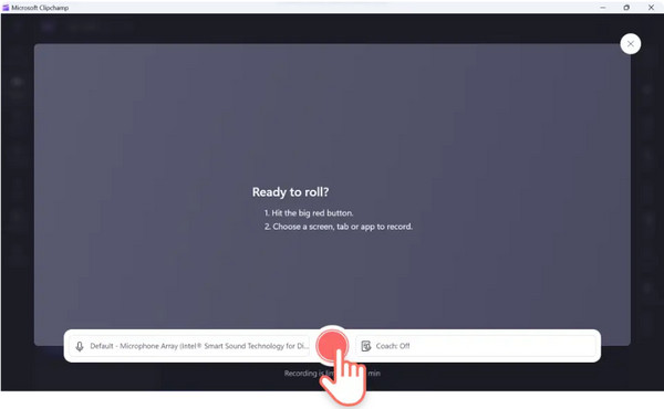 Grabador de pantalla Clipchamp HP