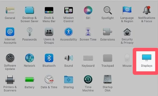 Display Mac