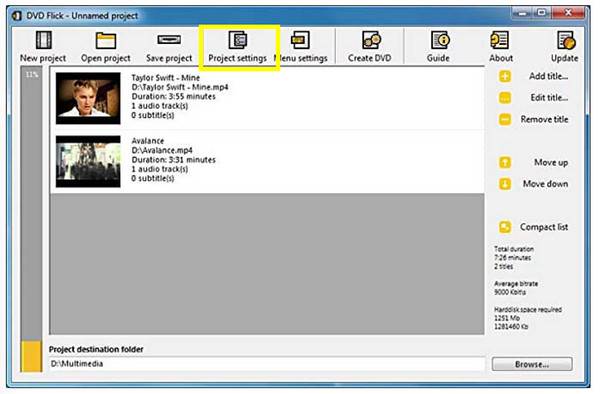 Convertir DVD Flick MKV en ISO