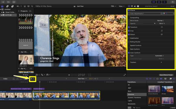 Bắt đầu chỉnh sửa Final Cut Pro