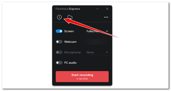 Flash Access Schedule Recording