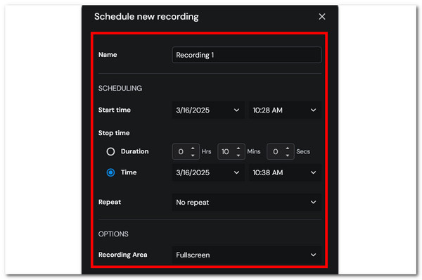 Flash Set Schedule