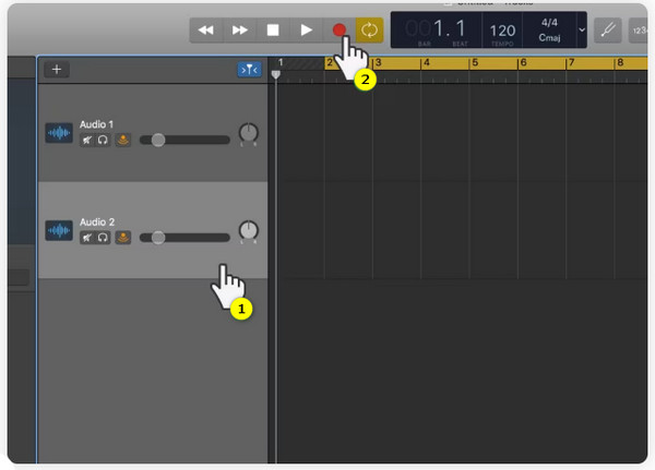 Garageband 录制 Mp3