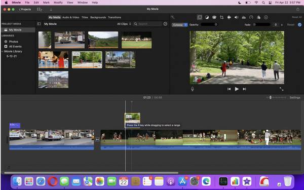 iMovie 最适合初学者的视频编辑软件