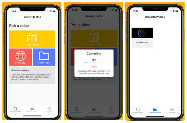 MP4 Maker Konvertiert iPhone-Videos