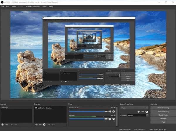 Obs Studio Trình ghi màn hình miễn phí
