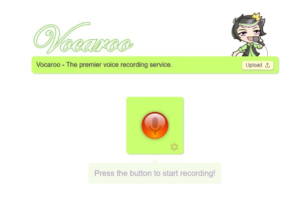 Online Voice Recorder Vocaroo