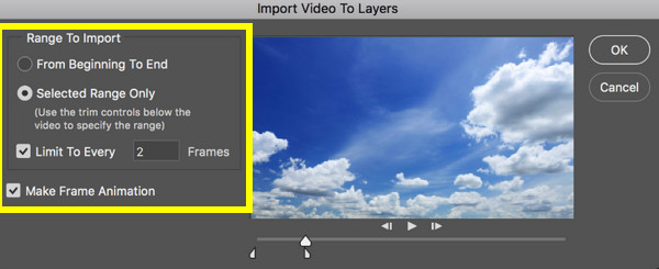 Photoshop Çerçeve Seç