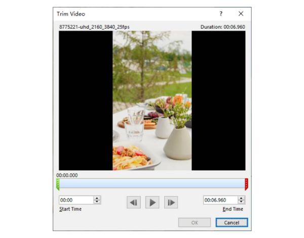 PPT-Video zuschneiden