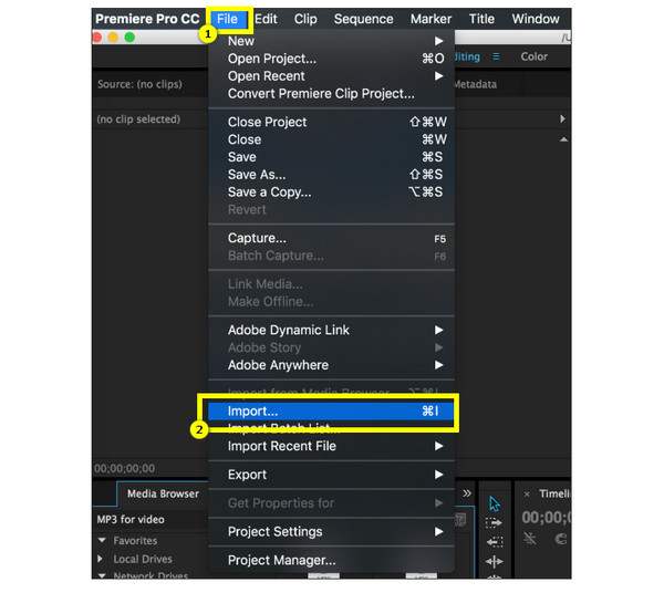 Premiere Pro Tải lên Sony Video