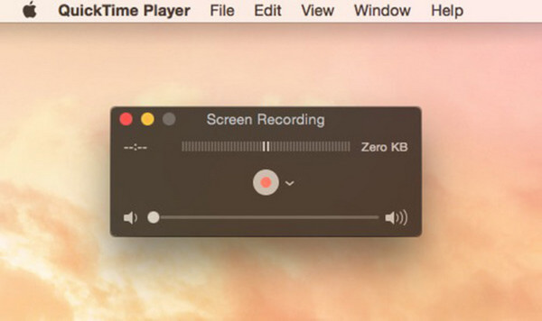 Quicktime GIF Recorder obrazovky