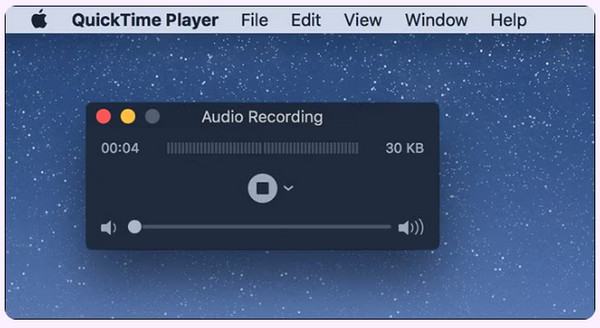 Quicktime 播放器录音机
