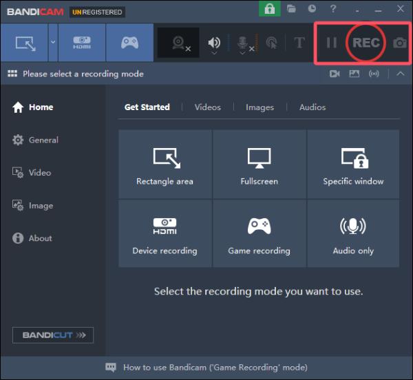 Record Bandicam