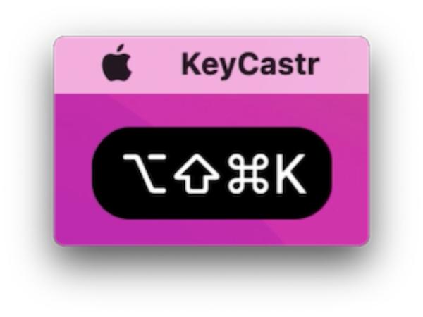 Record Keystroke Keycastr