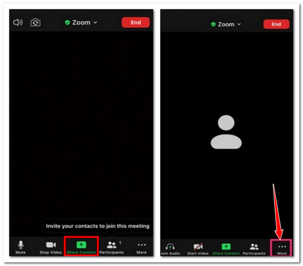 Nahrávání videa se zoomem