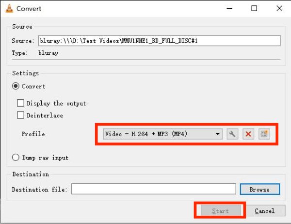 Copia Blu Ray su PC Vlc