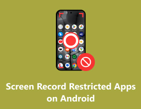 Aplikace s omezeným nahráváním obrazovky v systému Android S