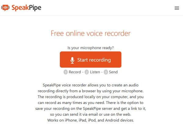 Speakerpipe 录音机