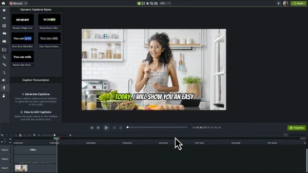 Skjermopptaker i Camtasia – veiledning