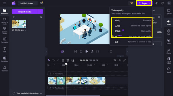 Videokompressor Climpchamp