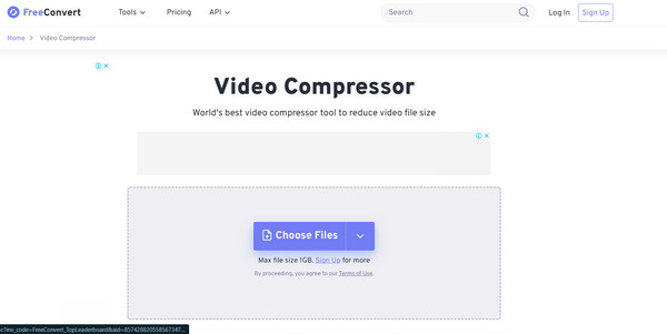 Videokompressor Freeconvert