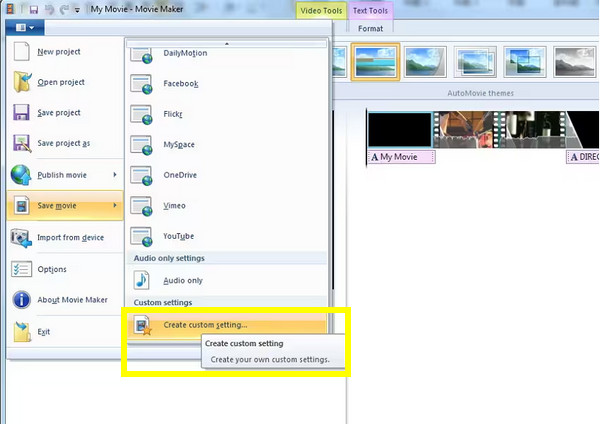 Videokompressor-Filmersteller