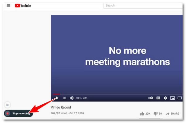 Vimeo Spustit Zastavit Nahrávání