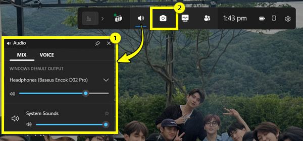 Pasek gier systemu Windows