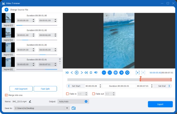 4Easysoft Ajouter une division vidéo