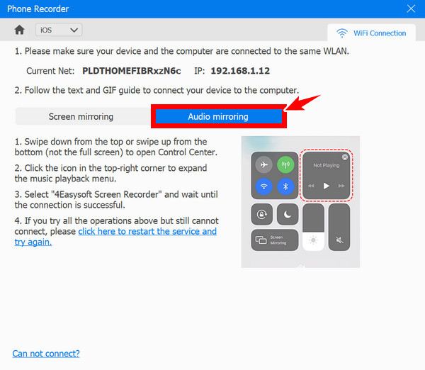 4Easysoft Audio Mirroring