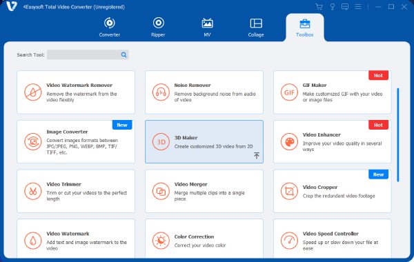 Fonction de recherche de rognage 4Easysoft