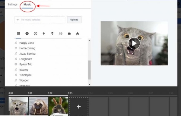 Add Music to Slideshow
