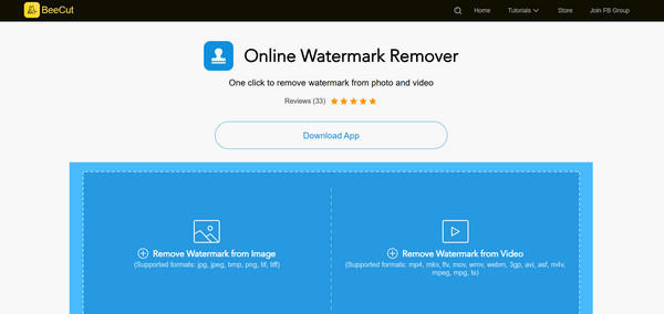 Eliminador de marcas de agua Beecut Ai